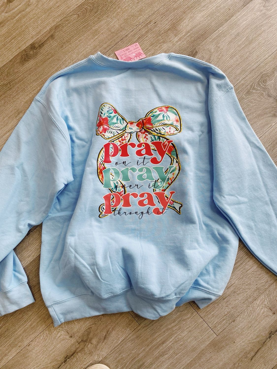 pray through it front + back transfer
