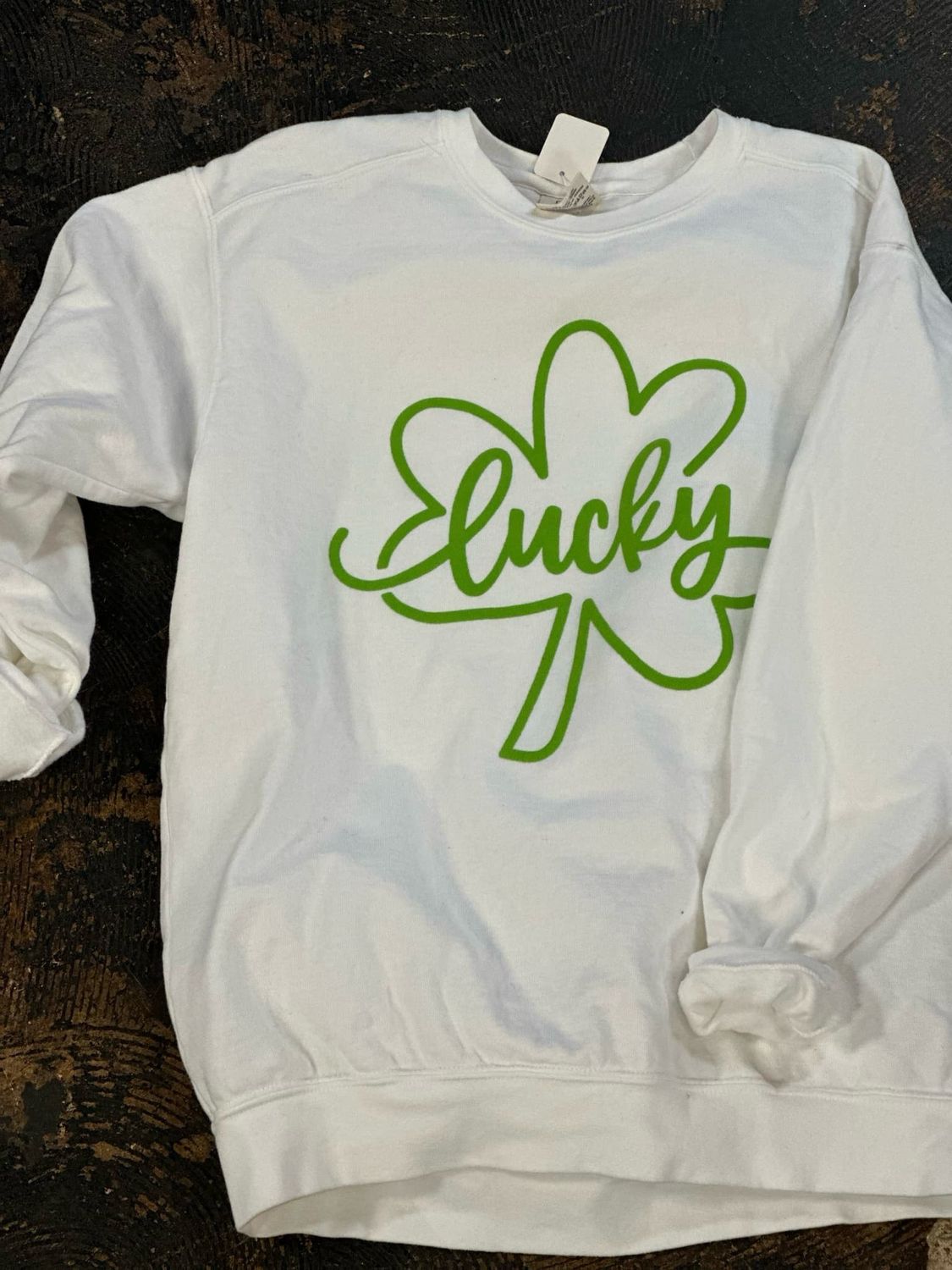 lucky clover puff vinyl