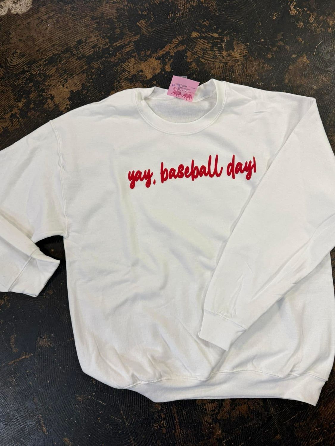 Yay, Baseball Day! Puff Vinyl