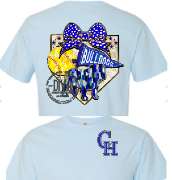 Carbon Hill Softball Pocket/Back