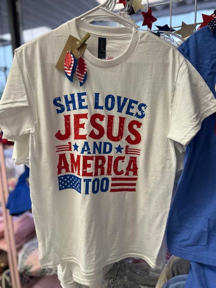 She Loves Jesus and America Too