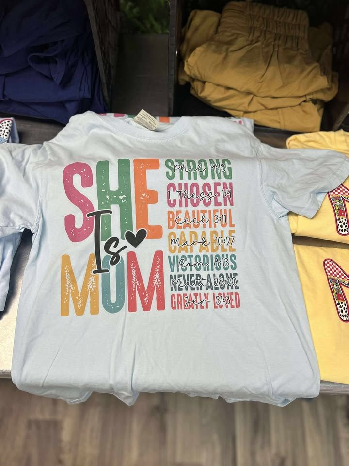 SHE Is MOM Tshirt