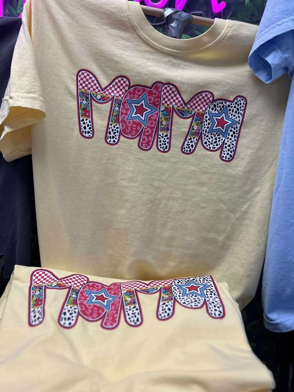 Comfort Color MaMa Gigi Nana MiMi Tshirts