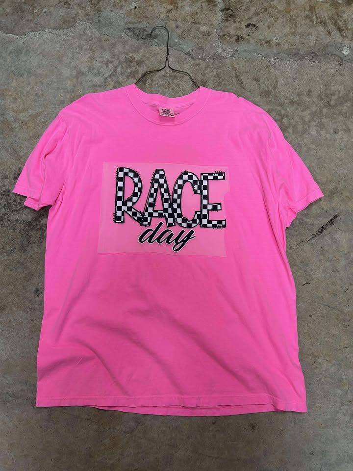 Checkerd Flag RACE day