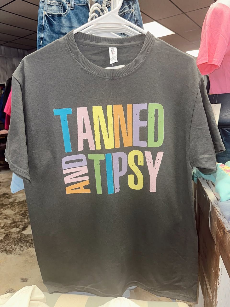 TANNED and TIPSY