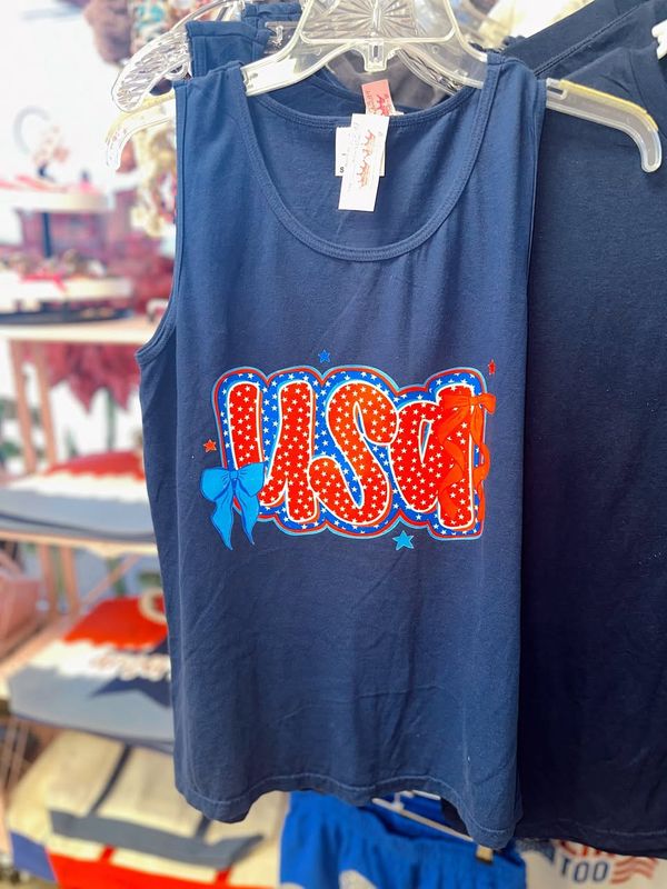 USA star POLKADOT with bow