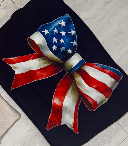 American Flag Bow