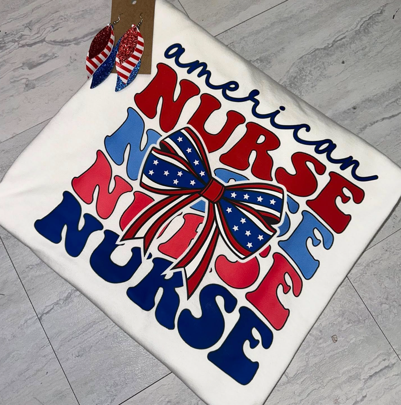 American NURSE Ripple Bow