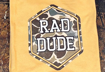 RAD DUDE camo hexagon