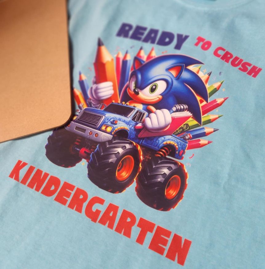 Sonic grade school shirt