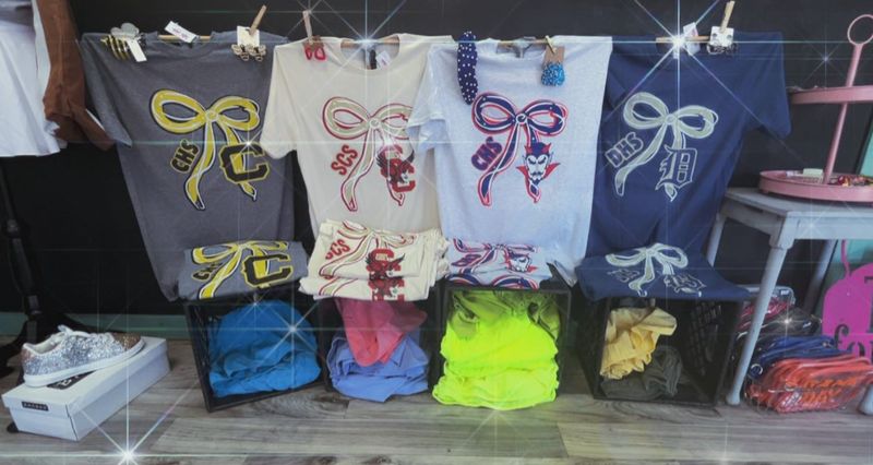 All Sport School Mascot Bow
