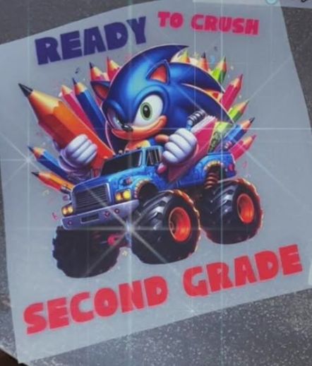 Sonic ready to crush school