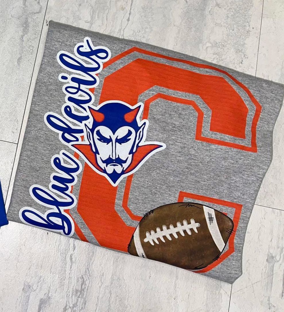 Cordova Big C with Football, Devil Head