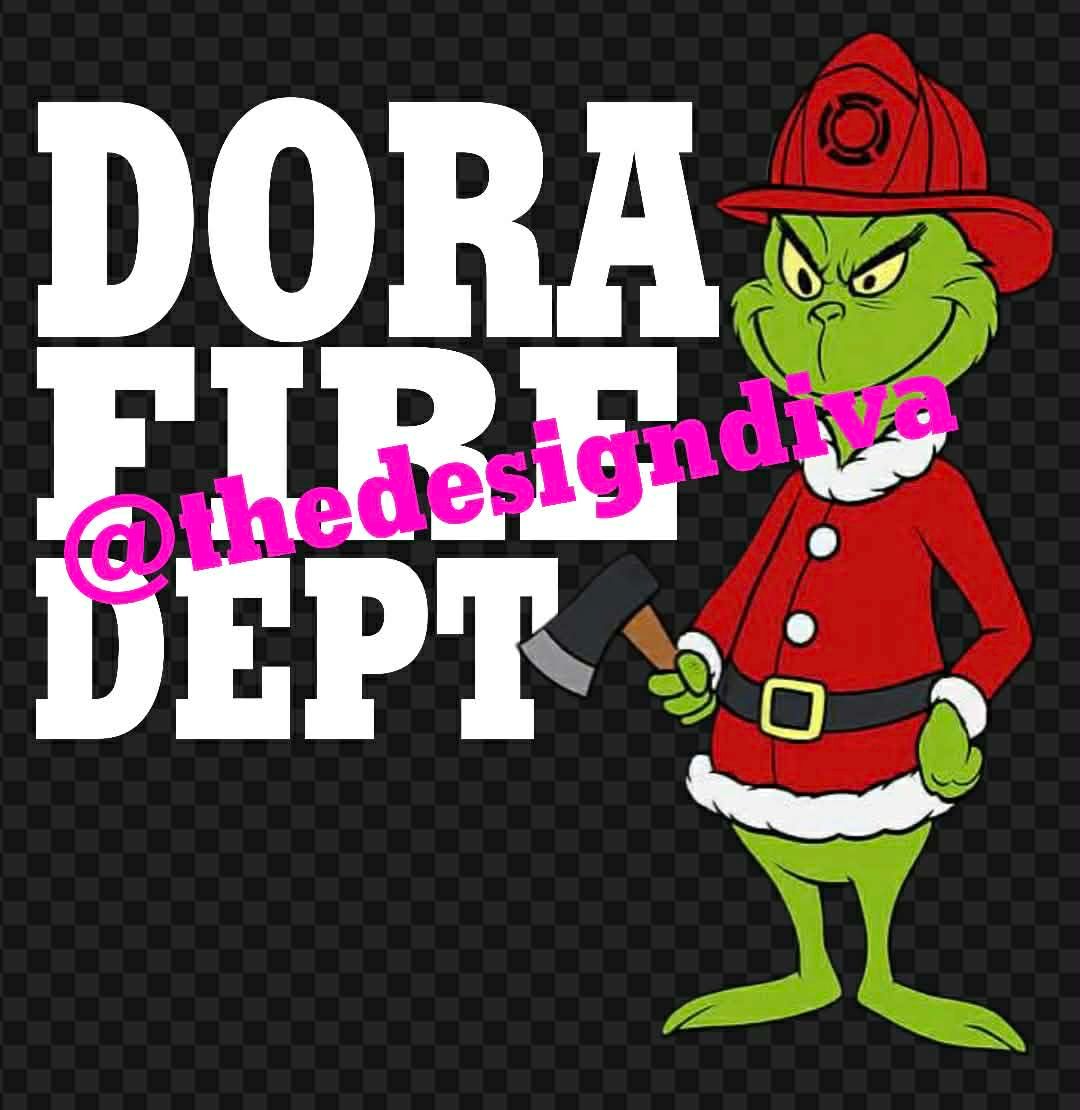 Dora Fire Dept Grinch