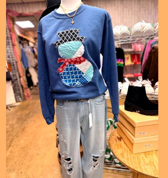 Snowman Quilted Shirts