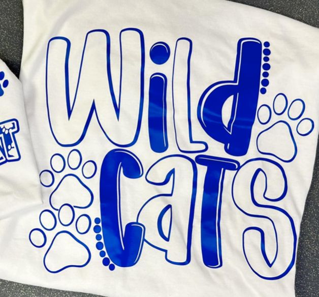 WildCats bubble letters