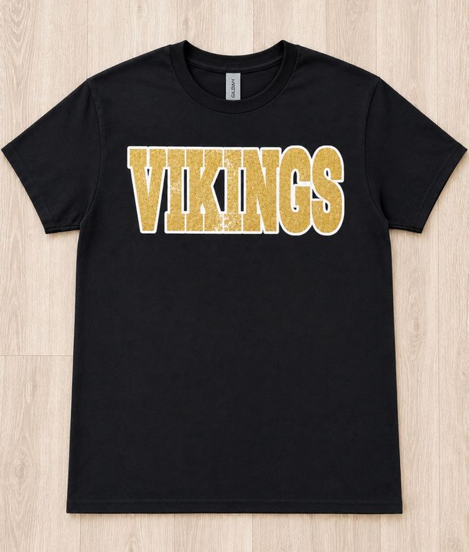 Mascot Glitter Varsity