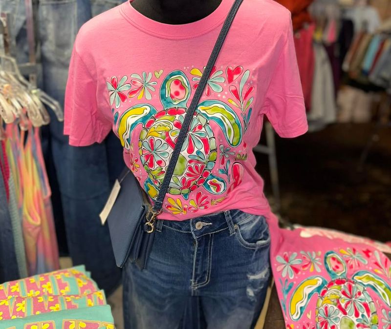 Floral Tribal Turtle