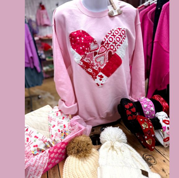 Quilted Patchwork Heart