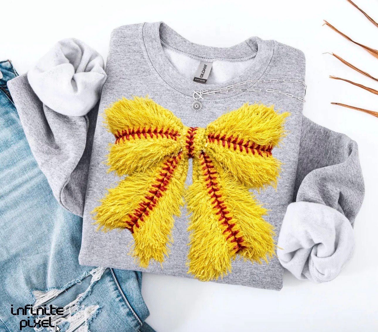 Fluffy Faux Yard Softball Now