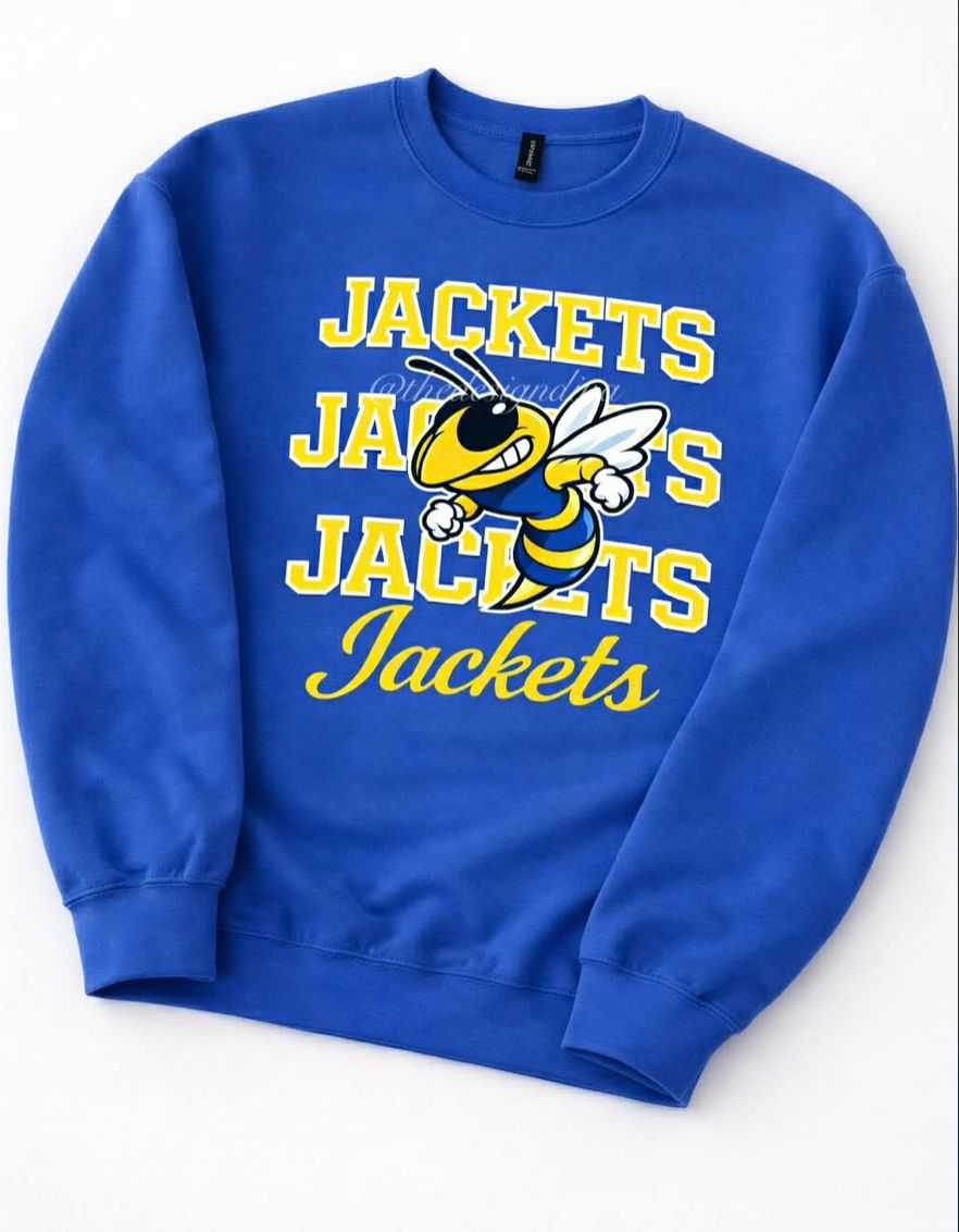 Mascot Varsity w Script Mascot