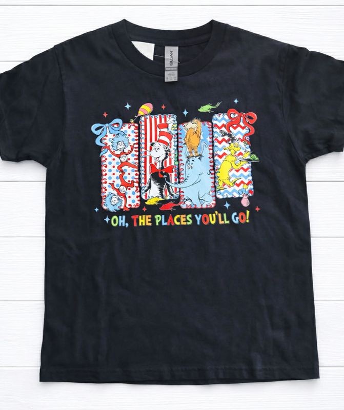 Oh The Places You'll Go Multi Pattern Character