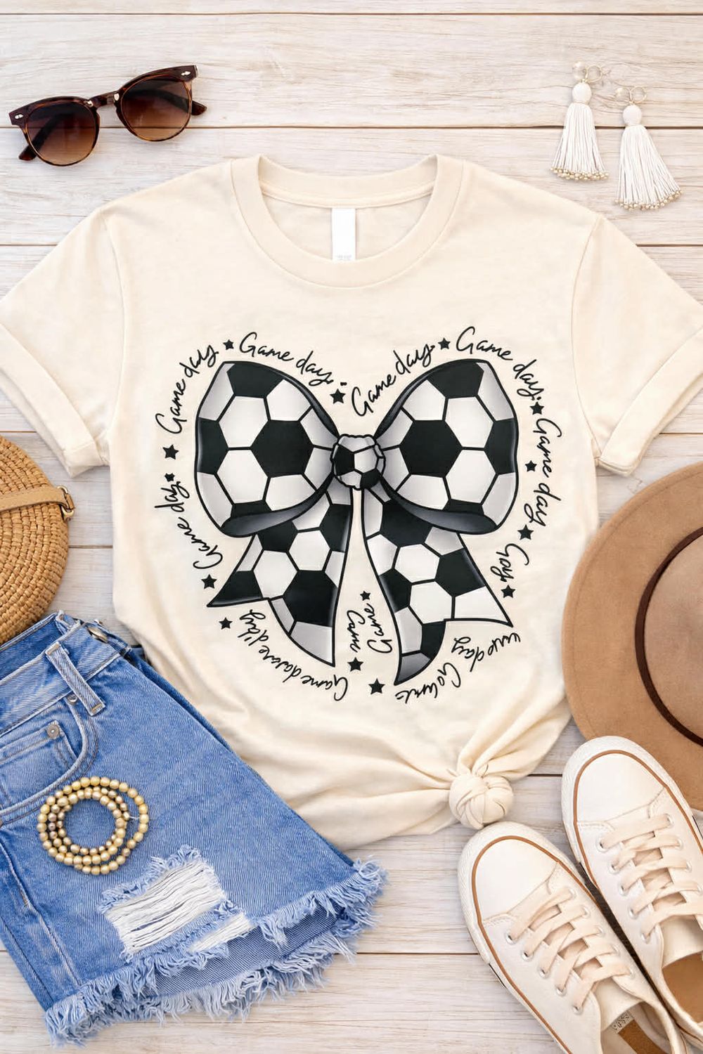 Game Day Soccer Ribbon