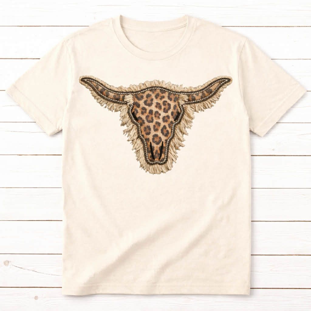 Leopard Fringe Scull