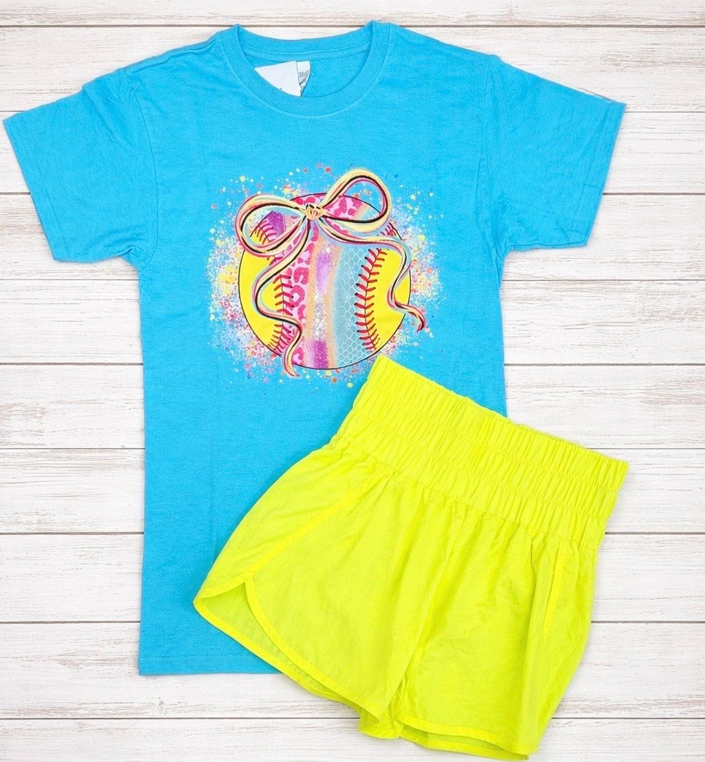 Splatter Softball with Bow