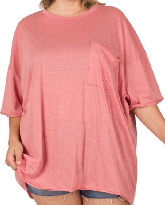 Round Neck Boyfriend Tee