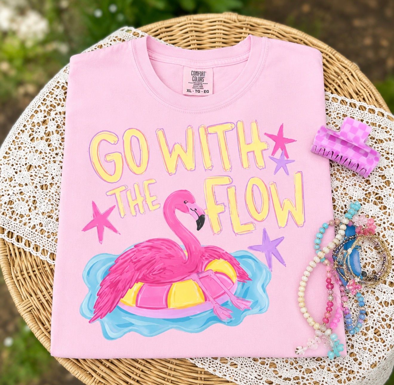 Go with the Flow - Flamingo