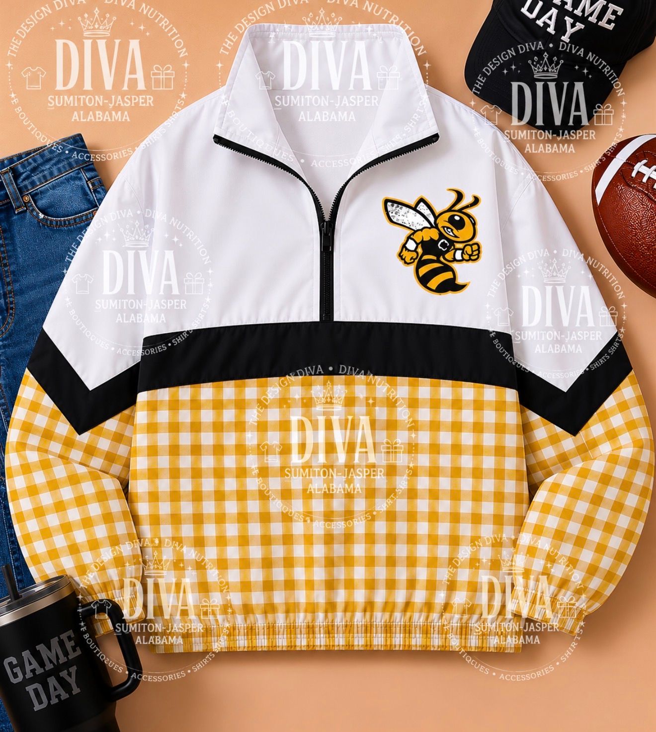 Multi Pattern Pullover
