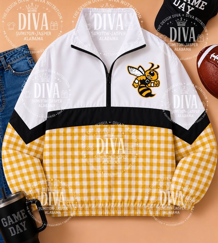 Multi Pattern Pullover