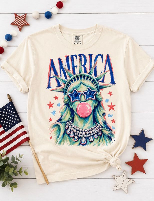 Statue of Liberty - Bubble Gum Glam