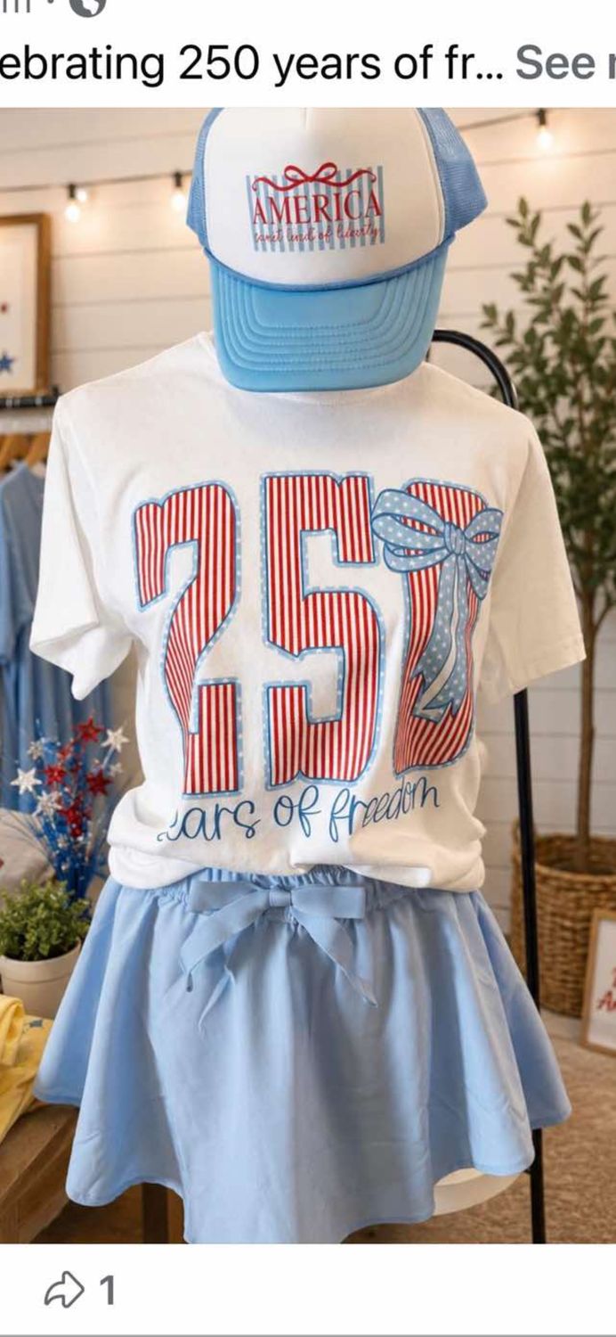 250 Years of Freedom (with a bow)