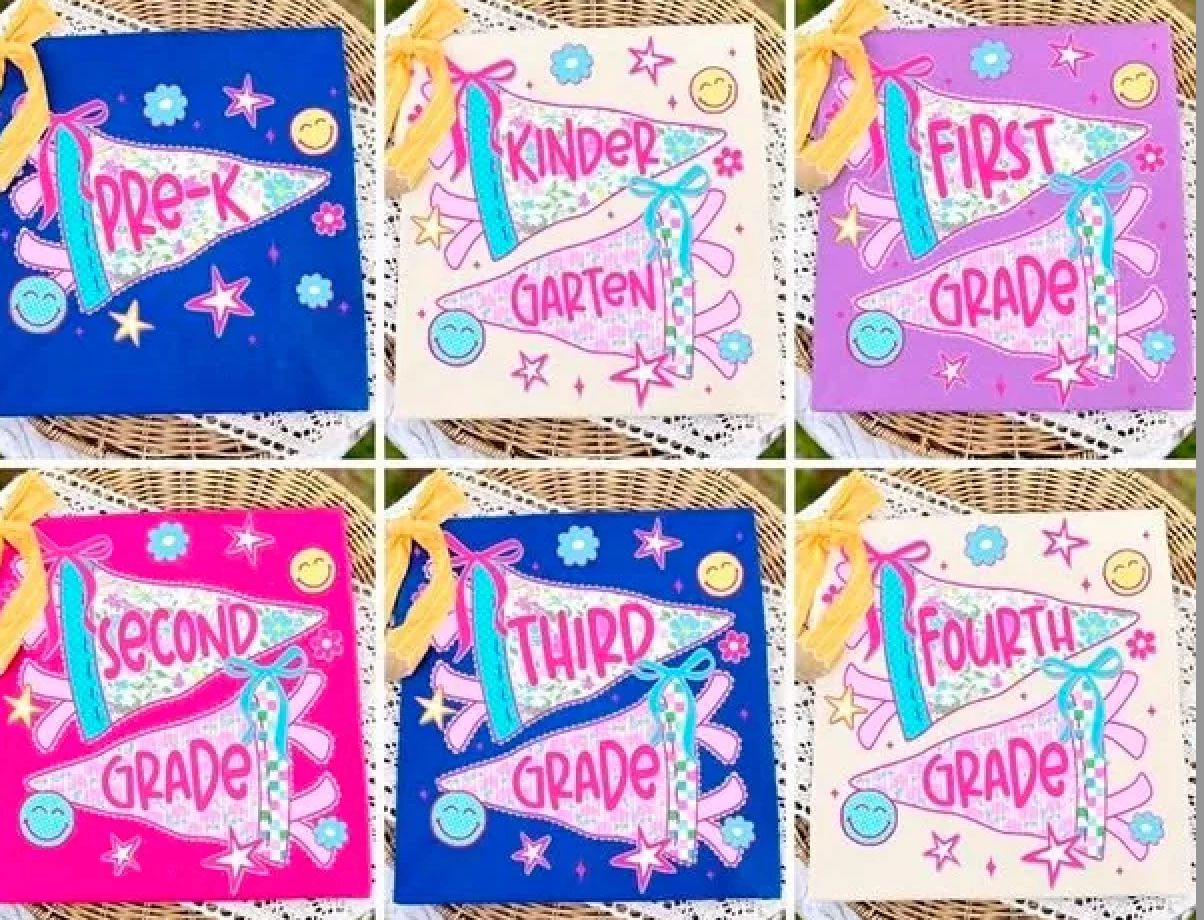 Back to School - Grade Pennant