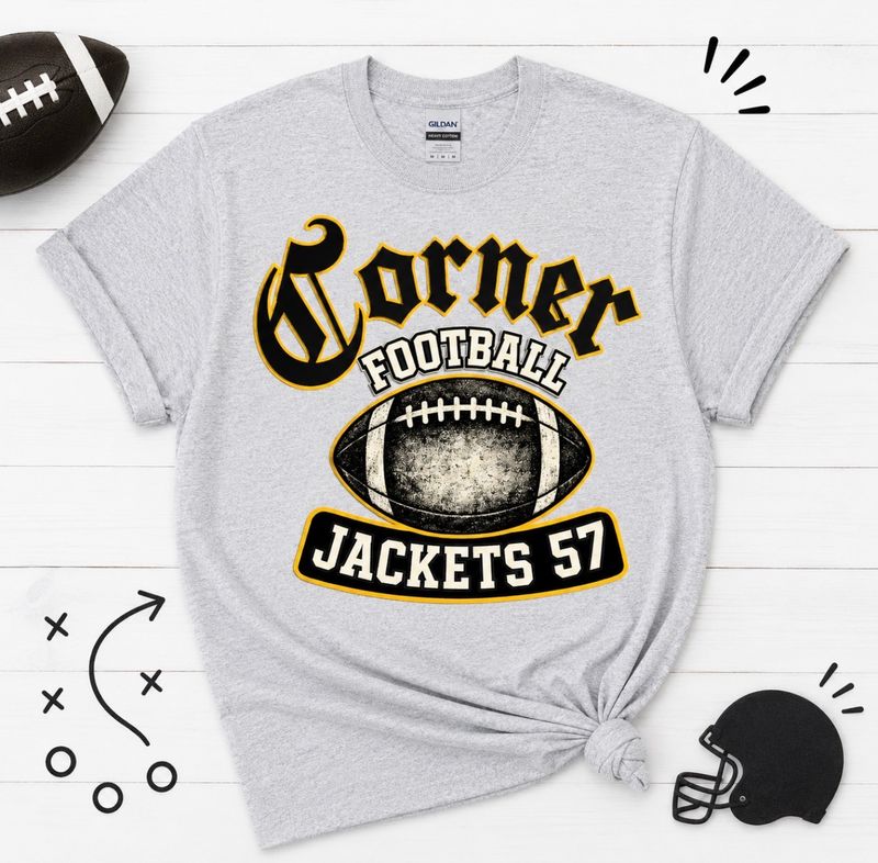 School Football Mascot Vintage