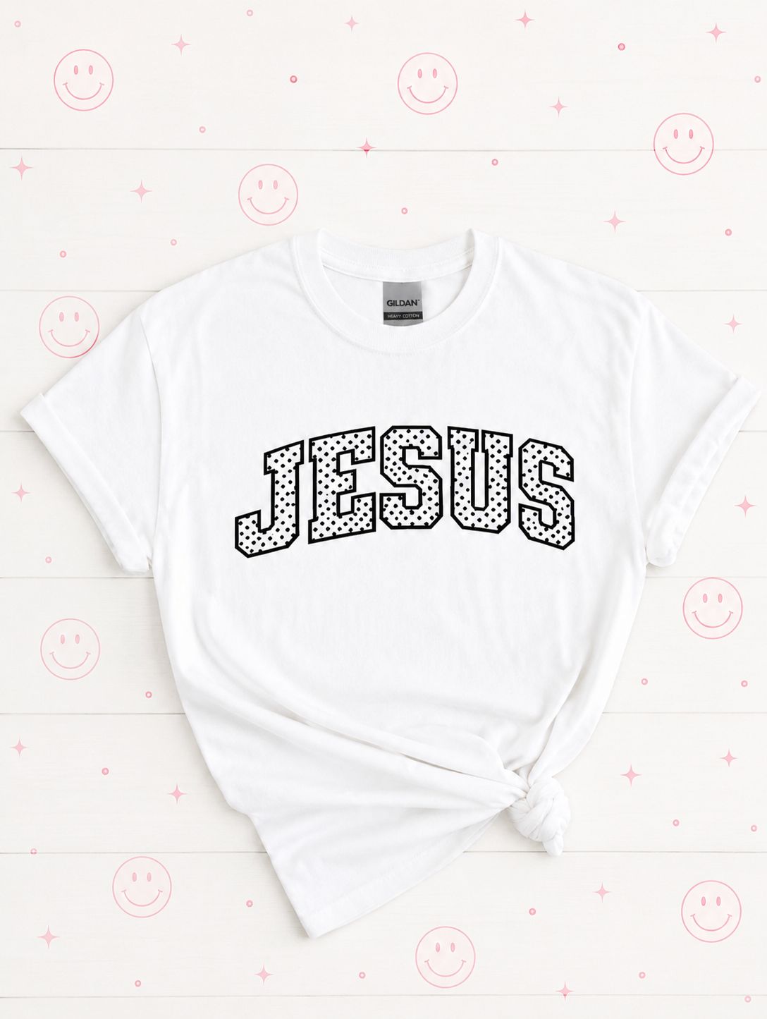 JESUS polka dot