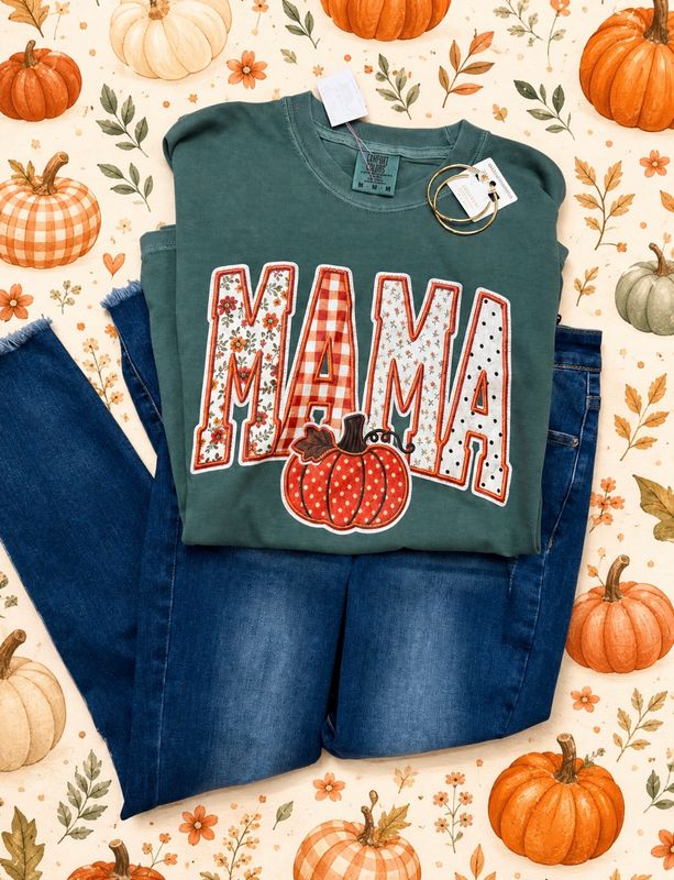 Pattern Mama w Pumpkin