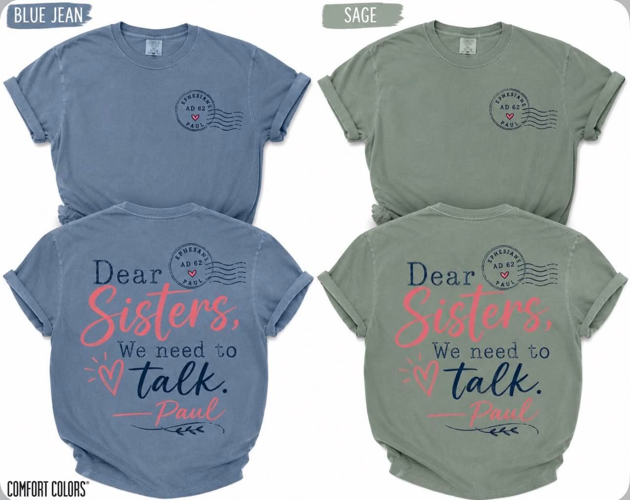 Dear Sisters We Need To Talk