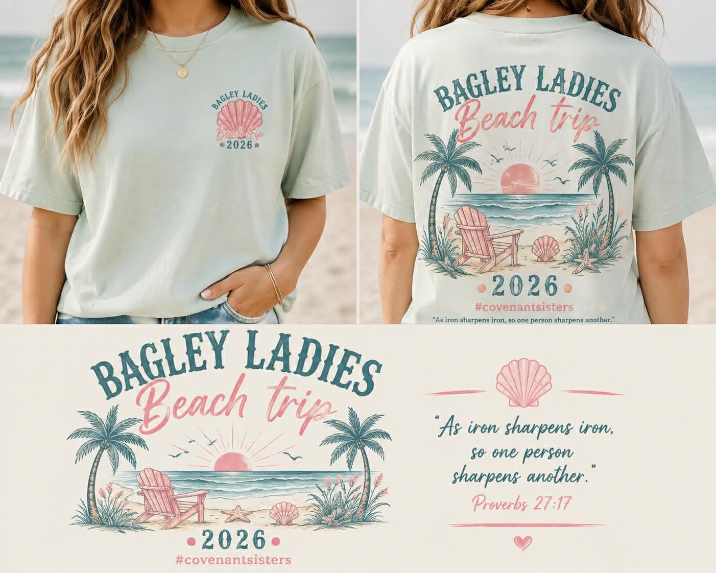 Bagley Ladie’s Beach Trip