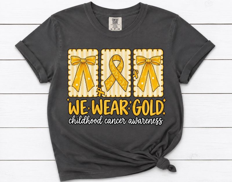 We Wear Gold - Ribbon &amp; Bows