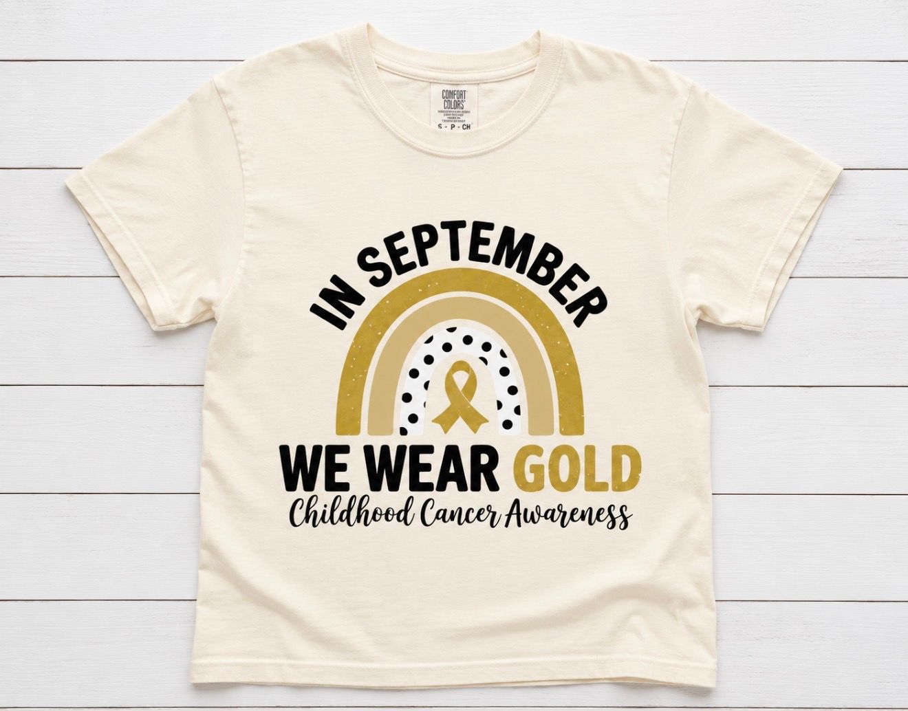 In Sept. We Wear Gold - Gold Rainbow