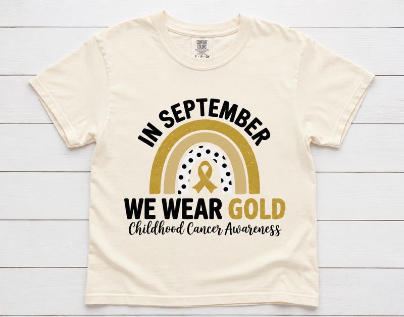 In Sept. We Wear Gold - Gold Rainbow