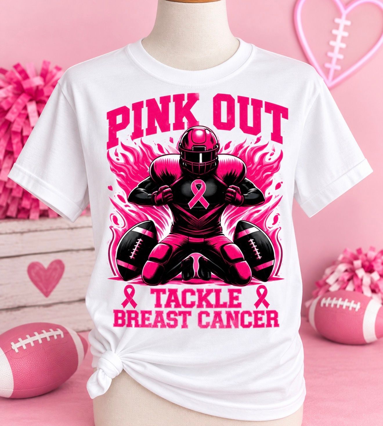 Pink Out - Tackle Cancer
