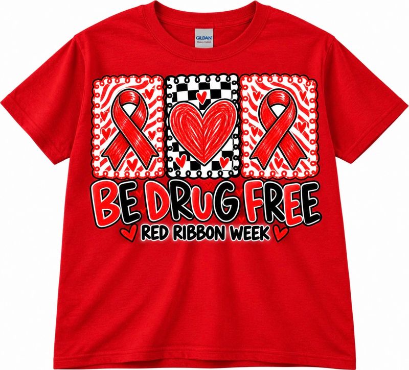 Be Drug Free — Stamp