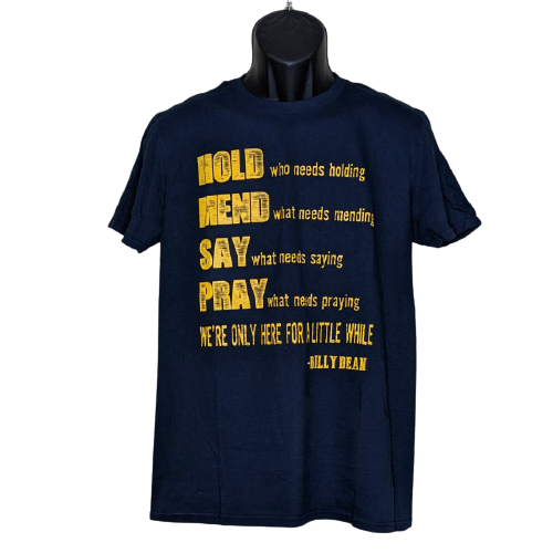 Blue &quot;Only Here for a Little While&quot; Tee