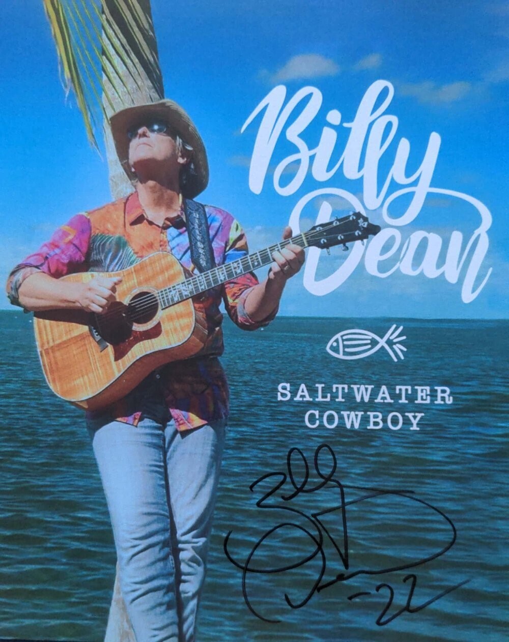Autographed Saltwater Cowboy 8x10