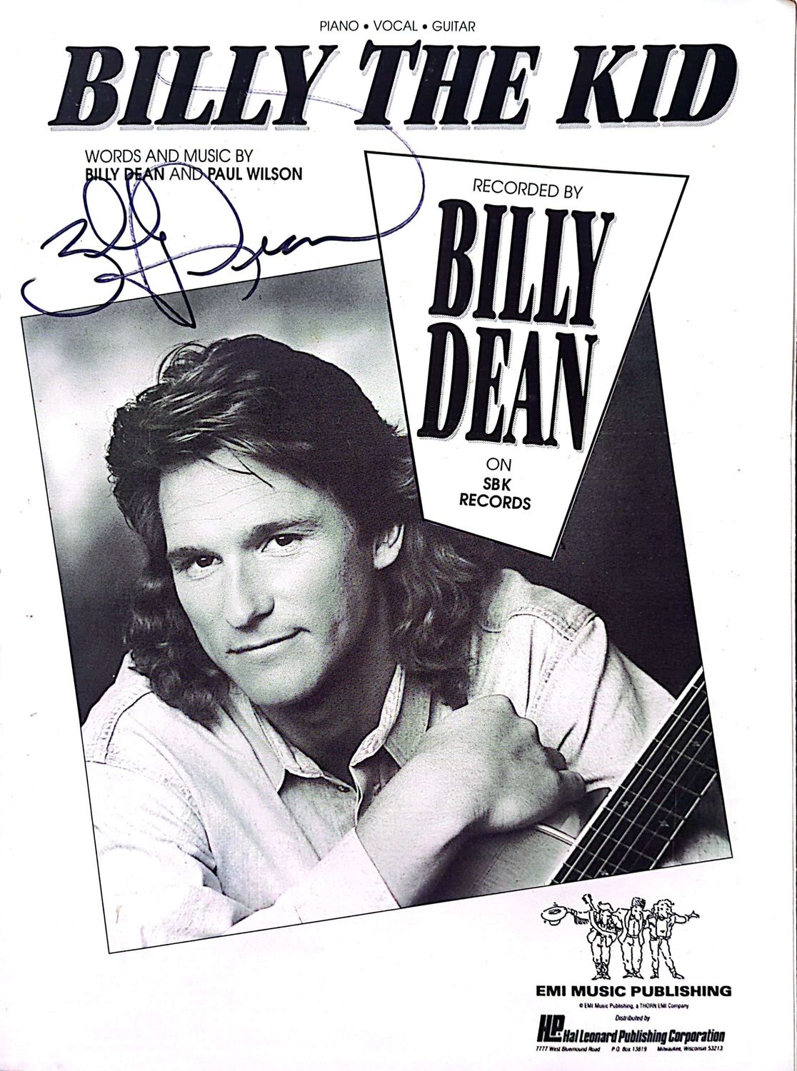 &quot;Billy the Kid&quot; Single Sheet Music