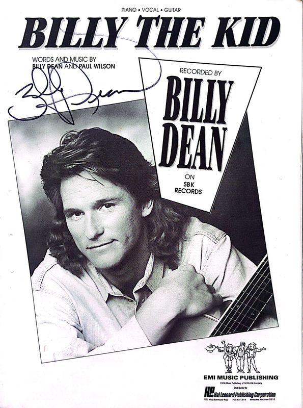 &quot;Billy the Kid&quot; Single Sheet Music